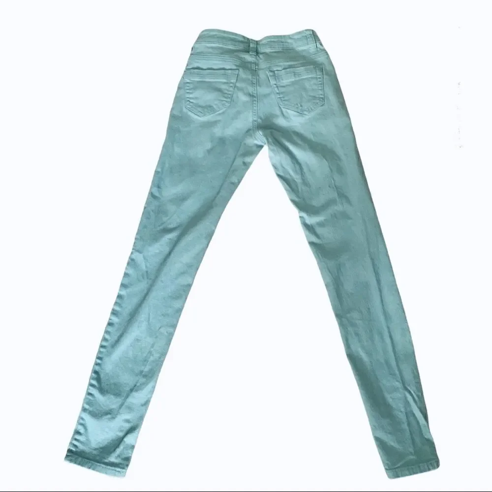 Iris Baby Blue Skinny Jeans Size 1